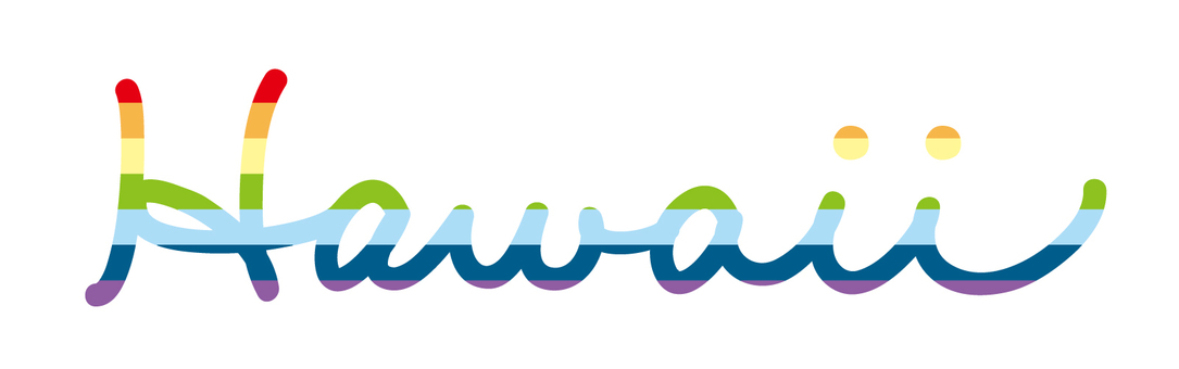 Hawaii ハワイ ロゴ 文字のイラスト素材 - PIXTA