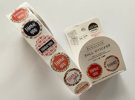 100均セリア フリマ出品時のおしゃれで素敵な梱包配送に便利なグッズ 取扱注意,メッセージシール,撮影ボード,おしゃれハンコetc雪見日和