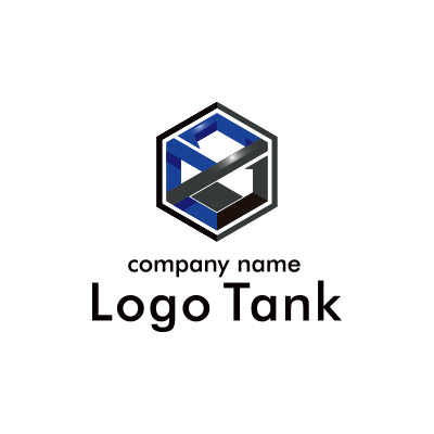 繋がる3つ6角形のロゴマーク販売ロゴマークの購入ならロゴ市ストア