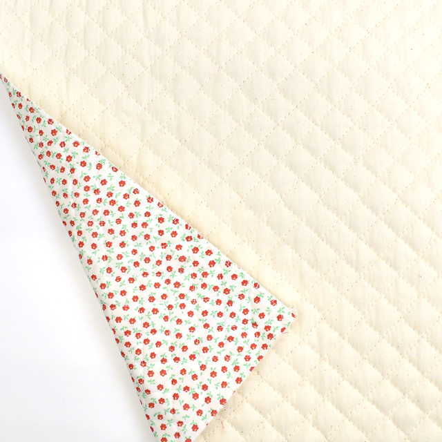 キルティング生地 サテンキルト 910QFB.ホワイト 09Bi19_