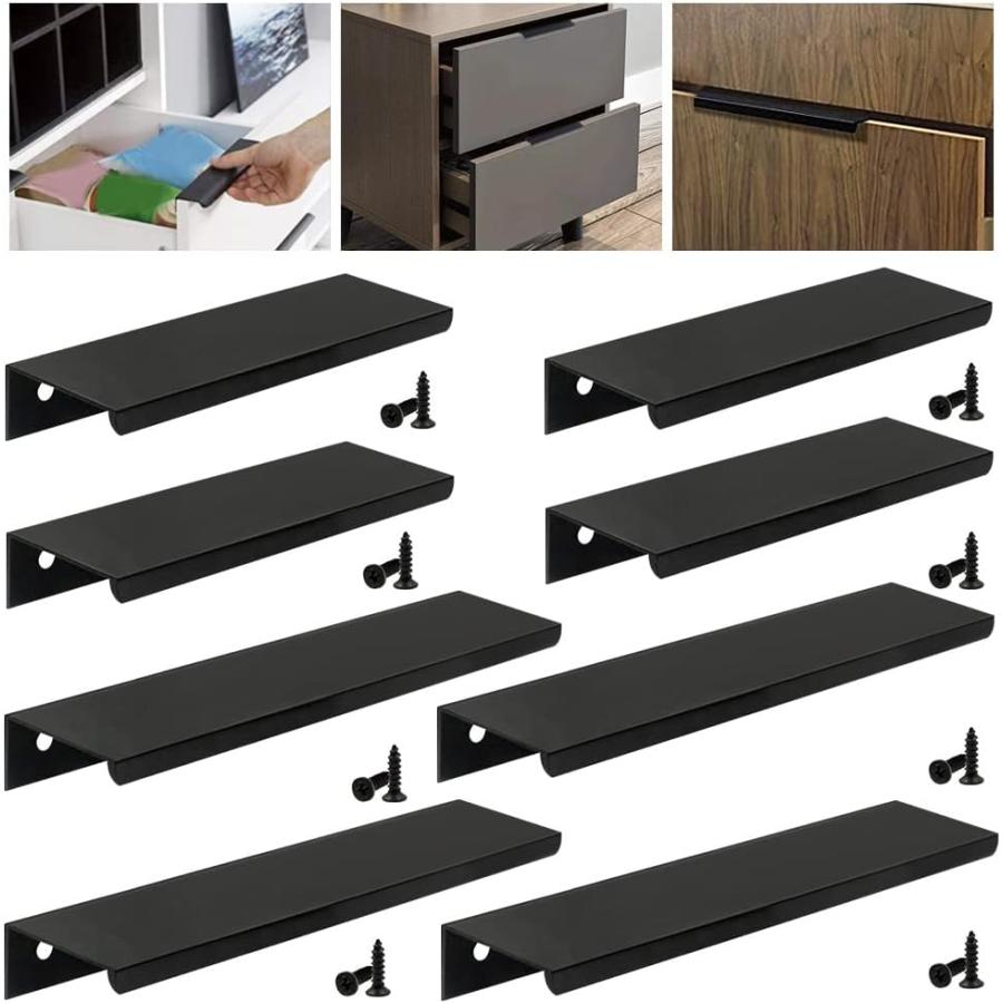 HARMONUS ローズゴールド - キュービックワードローブ引き出し隠しスライドハンドルと隠しドアプルハンドルハンドル 224mmワードローブのローズの金のドア ハンドルの広東ハードウェア ドア ハンドルを