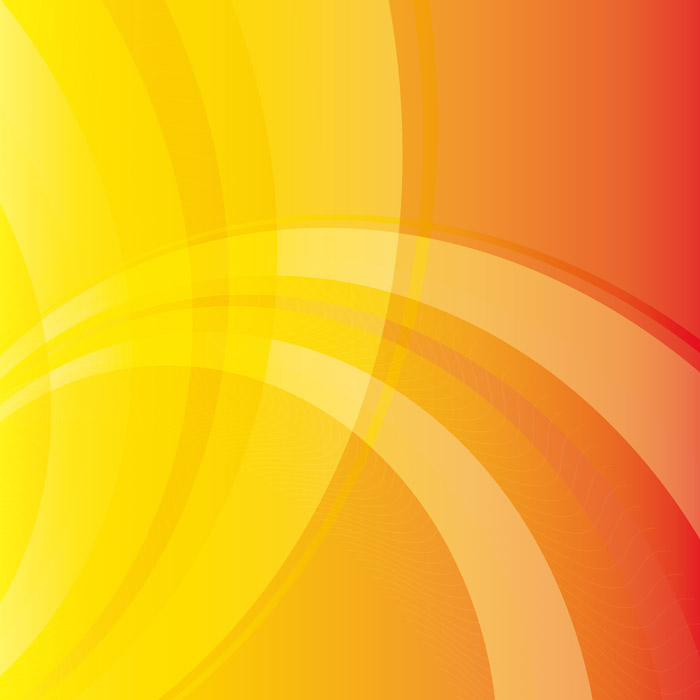 オレンジ色の花のイラスト・フリー素材 壁紙・背景No.227『丸輪・オレンジ』