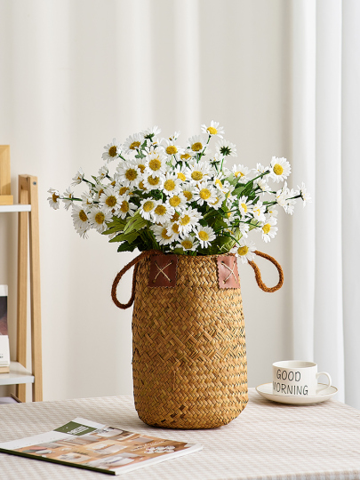 布の花器 点と線のフラワーベース - marché＊kakela katamariminne byGMOペパボ 国内最大級の ハンドメイド・手作り通販サイト