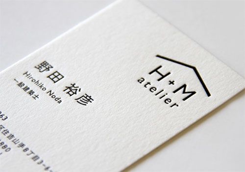 シンプルでおしゃれな名刺デザイン・制作は、バウデザインにおまかせください : vow.design - WEBサイト、ネットショップ作成、CG制作の デザイン事務所