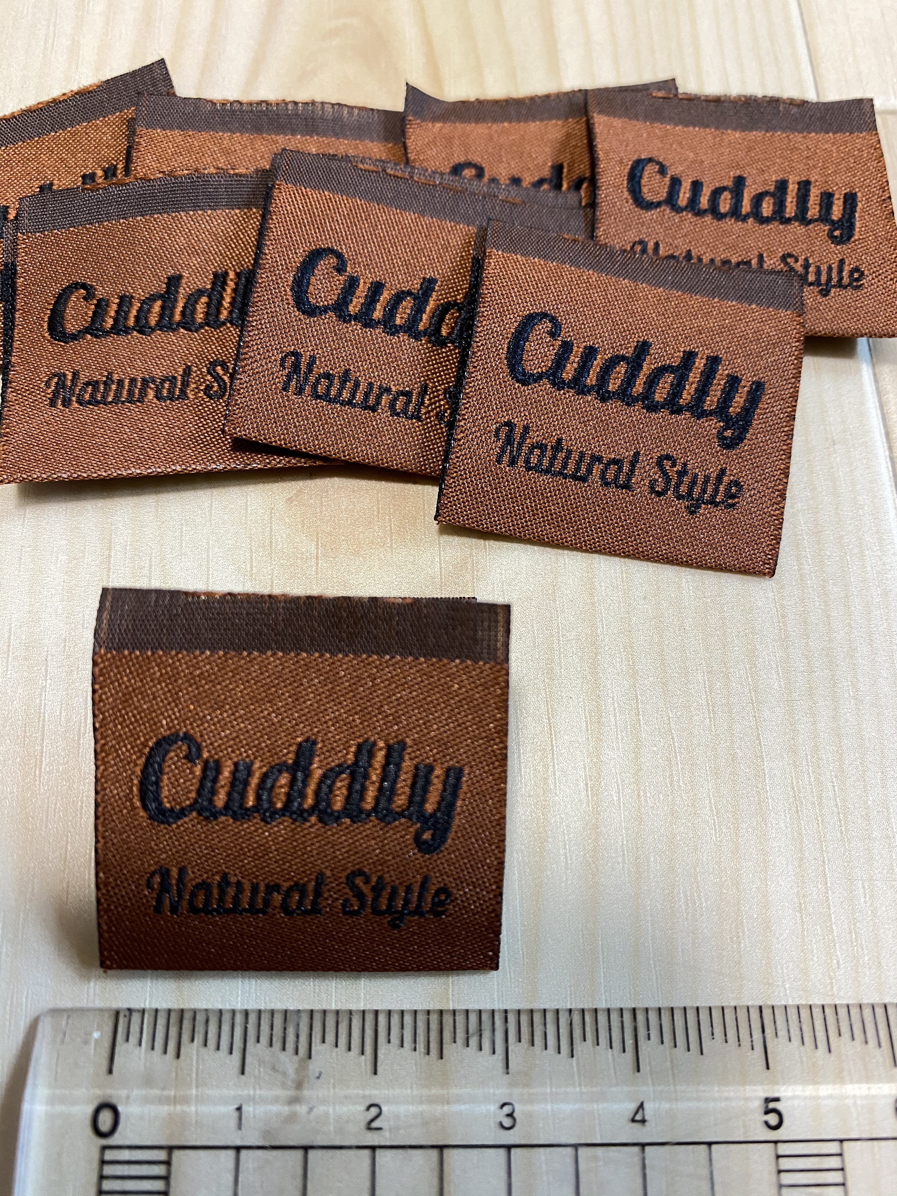 簡単 オリジナル布タグの作り方ハンドメイド作品におすすめ - YouTube