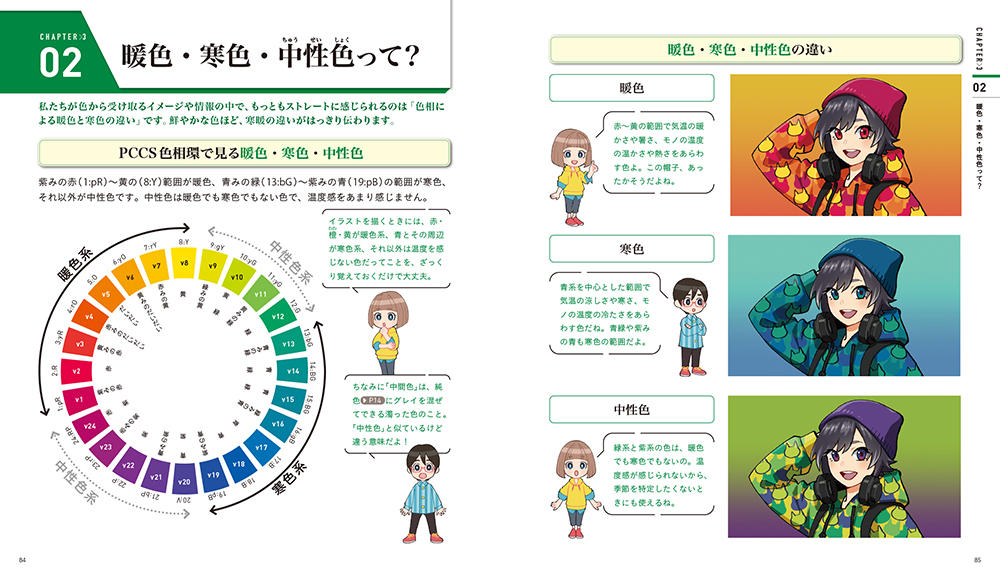 初心者向け キャラデザでの配色のコツについてMediBang Paint – 無料のイラスト・マンガ制作ツール
