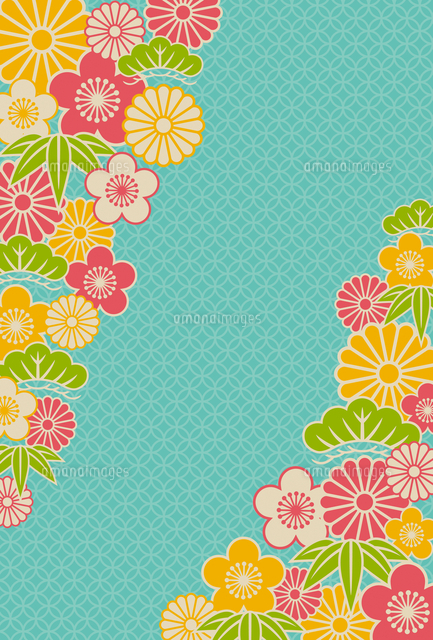 はんなりかわいい和風背景 9種OKUMONO