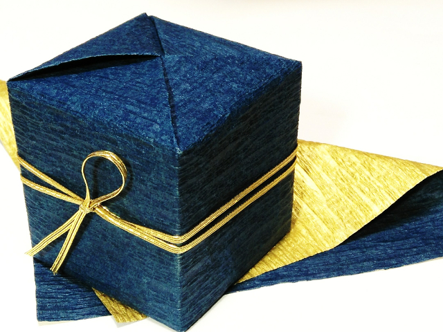 正方形の箱のラッピング！スクエア包み 風呂敷包み の包み方のコツラッピングの方法All About