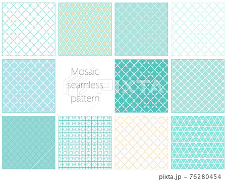 タイル 模様 パターン ベクターのイラスト素材 - PIXTA