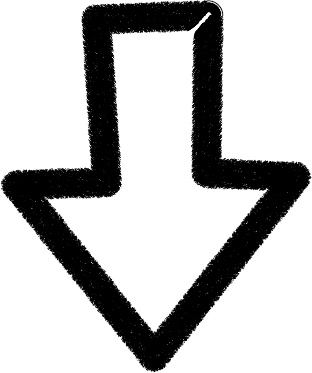 右下矢印 - 無料ベクターフリーイラストレーターAiファイル