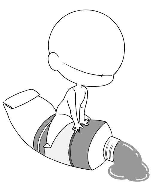 リクエストの指差しポーズのトレス素材です。みてみたいポーズがあればコメント欄へ！ イラスト手illustrationお絵描きトレス素材初心者向け