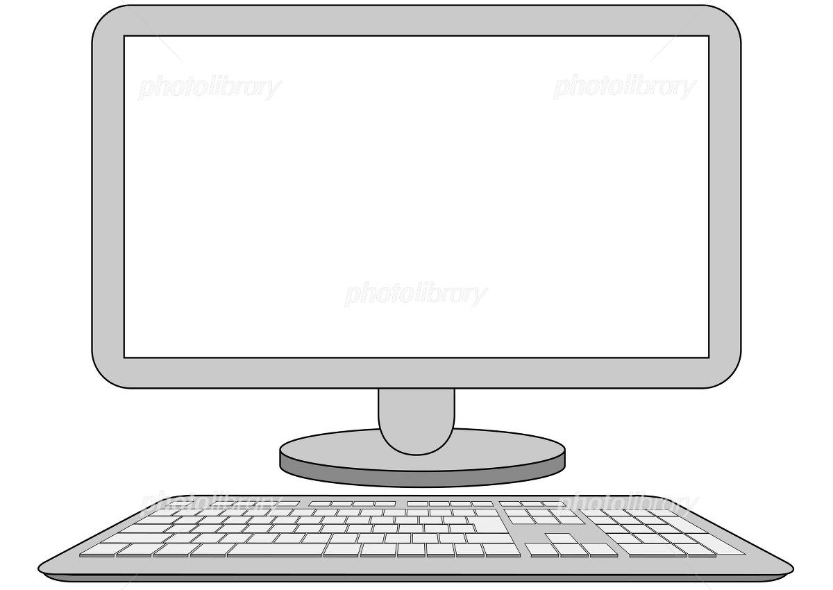 デスクトップPC・パソコン モノクロアイコン フリー素材 – アイコン・イラストダウンロードサイト OWL STOCK -オウルストック