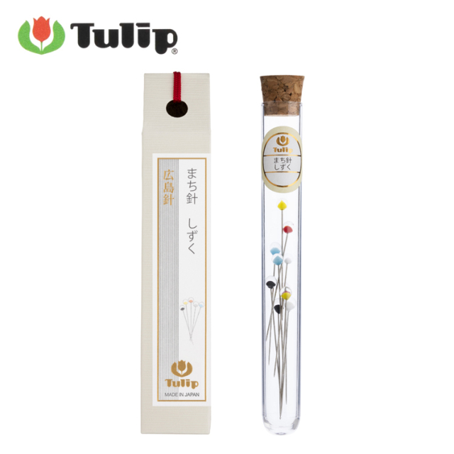 やさしい色合い、直径は7ミリ。手作業でつくった繊細で綺麗な「おはじき」を施し、針仕事が楽しくなるマチ針ができました。cohanaおはじきの待針おはじきまち針裁縫道具日本製assistonアシストオンデザイン雑貨セレクトショップギフト選びgiftidea