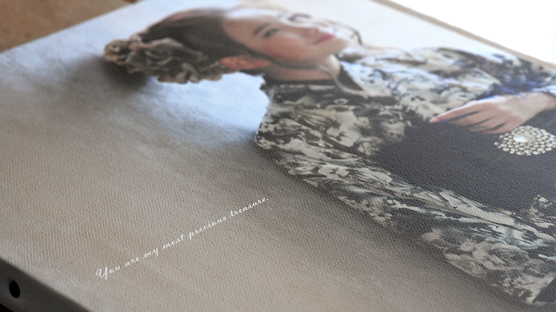 実例No.214 キャンバス印刷ネット印刷のプリンパ