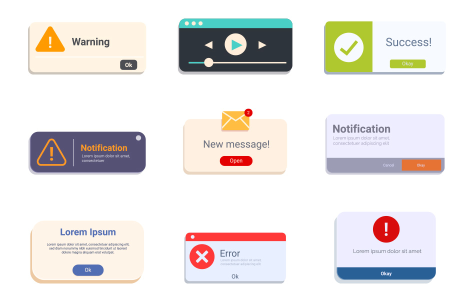 混同しがちなUI用語の用法を整理する モーダル フィードバック編 i3DESIGN Designers