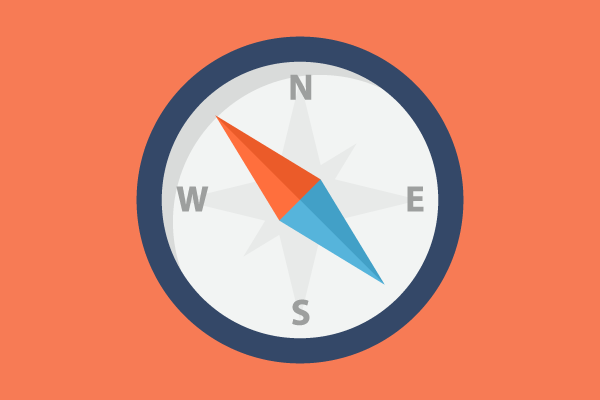 方位磁石イラストなら、小学校・幼稚園向け・保育園向けのかわいい無料イラストお試しフリー素材 カット がいっぱいの安心サイトへどうぞ