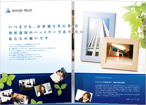 B4観音開きリーフレットoppin