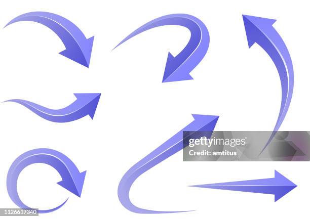 色塗りできる矢印 カクカク のイラストぬれよん-ぬれるフリーイラスト