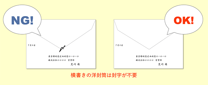 封筒の書き方＆詰め方のポイント転職ならジョブチェン