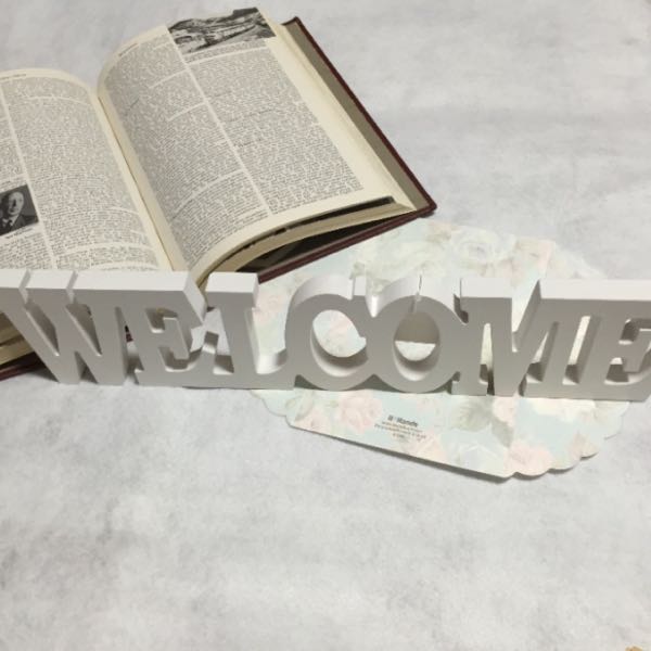 ダイソー ウェルカムのおしゃれなアレンジ・飾り方のインテリア実例RoomClip ルームクリップ