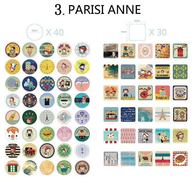 Esweny ヴィンテージスクラップブッキング用品キット ジャーナリング用 スクラップブックステッカー ペーパーパック バレットジャーナル ジャンク ジャーナルプランナー 美的コテージコア 部屋の装飾 ウォールアート コラージュアルバム 200個 50枚以上 500枚以上