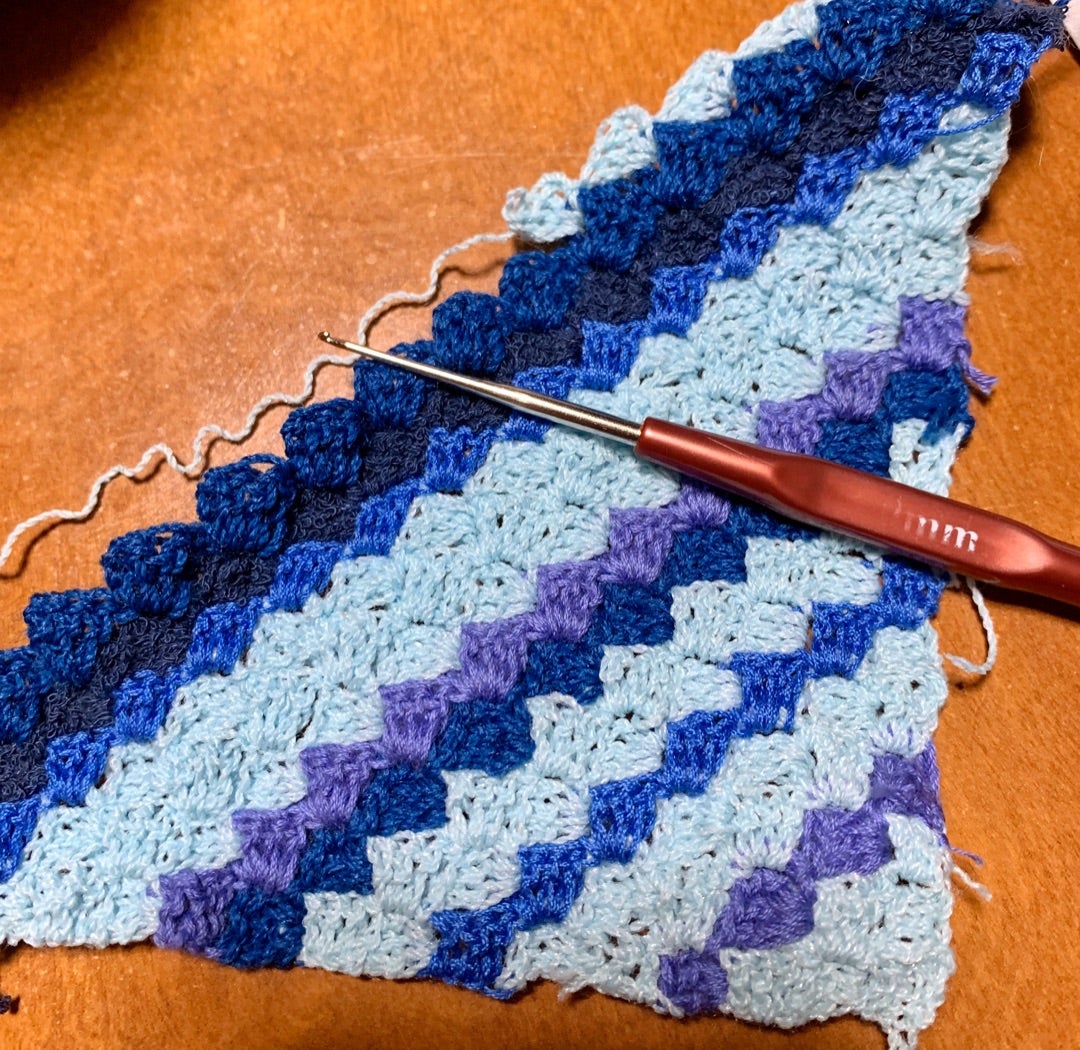 ダイアゴナルステッチにハマる その1花笑みStyle