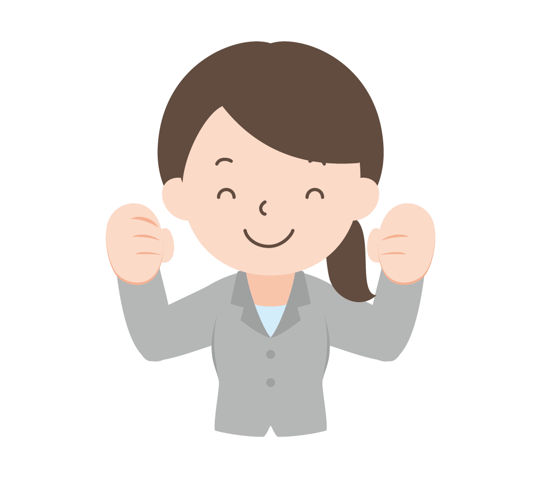 女性ポーズ GOOD女性無料イラスト素材Good