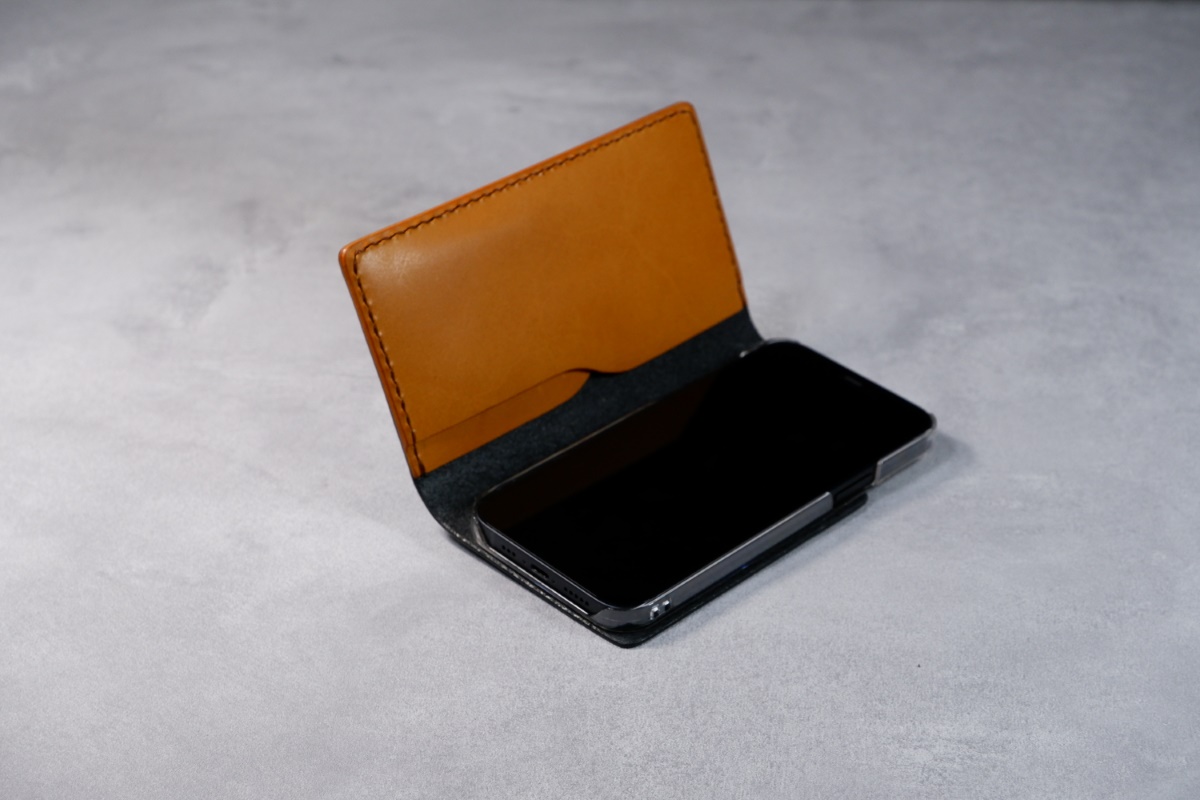 スマホケースの自作 レザークラフト