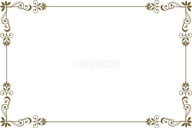飾り枠のフリー素材:シンプルな鉛筆風ラインの飾り枠の大人かわいいwebデザインのフレーム素材無料素材とwebデザイン・DTP・動画制作tigpig