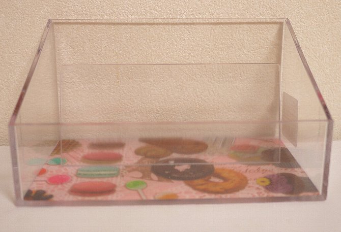 レビュー 100均 セリア クリアピクチャーケース キューブ フタ付きなので、ホコリを嫌うアイテムの収納に使えますね ・´з`・ZERO-NETAⅡ