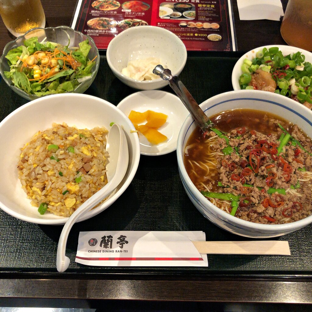 蘭亭」＠谷町九丁目で台湾ラーメン - 徒然おっちゃん日記