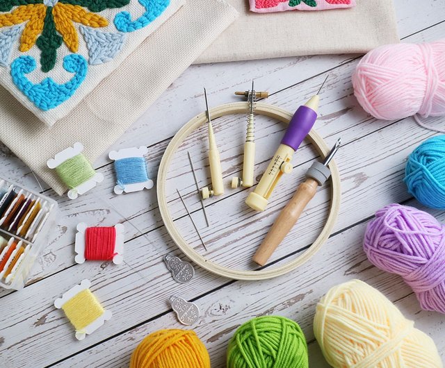 ウールステッチ刺繍糸 39色セット紡ぐ布屋 ron