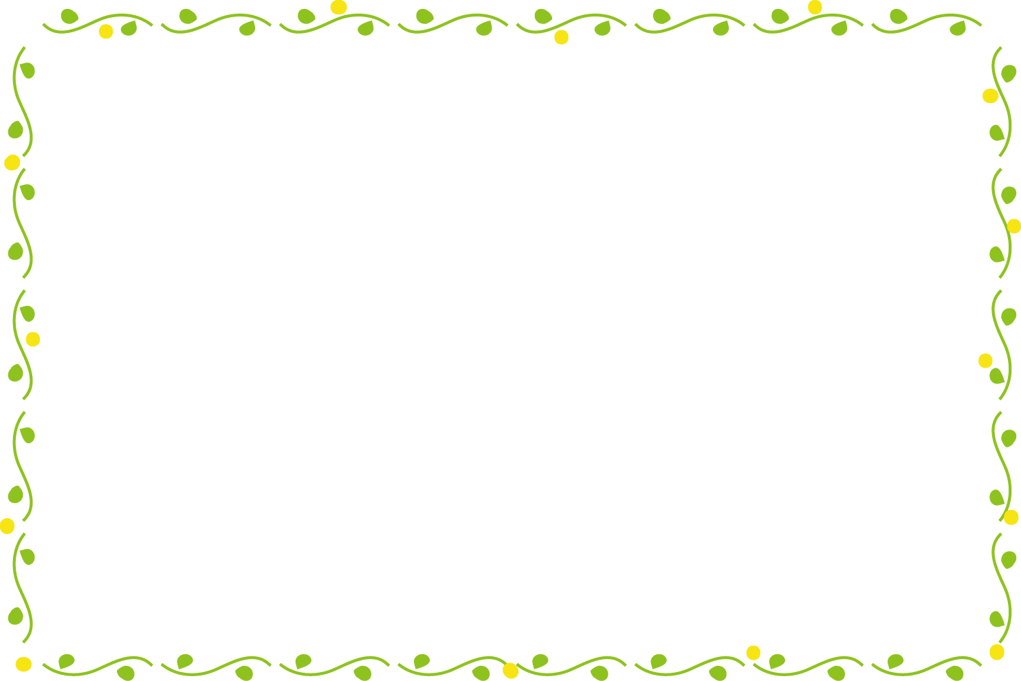 シンプルだから使える！ベクター飾り枠 フレーム－ Free-Style – ALL FREE