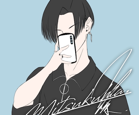 お洒落でかっこいいSNSアイコン描きます 清楚・地雷系から韓国系までお任せ下さいココナラ