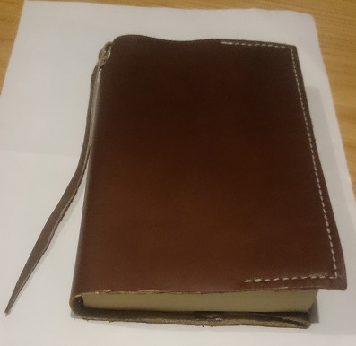 レザークラフト システム手帳 製作手順IKUMA BLOG