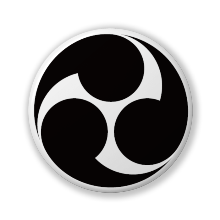 左三つ巴 マーク コースター イラストのイラスト素材FYI04538313ストックフォトの Qlean Market キュリンマーケット