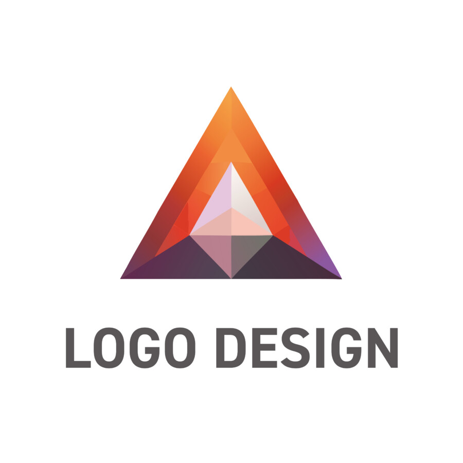 ロゴ販売サンプルです。G・B・ひし形・三角・アルファベット・ロゴ・マークデザイン2414をイメージしたロゴデザインです