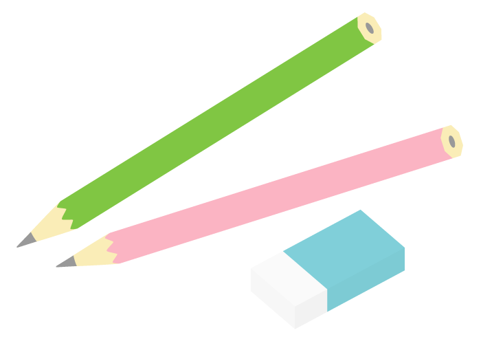 11月3日は文具の日＜ぶち猫 にゃんこ・文房具・記念日・筆記用具・ハサミ・ホッチキス・マスキングテープ＞文具の日に使えるかわいいイラスト素材無料イラスト素材TemplateBox