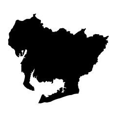 関東地方 都道府県シルエットイラスト - No: 23531251無料イラスト・フリー素材なら「イラストAC」