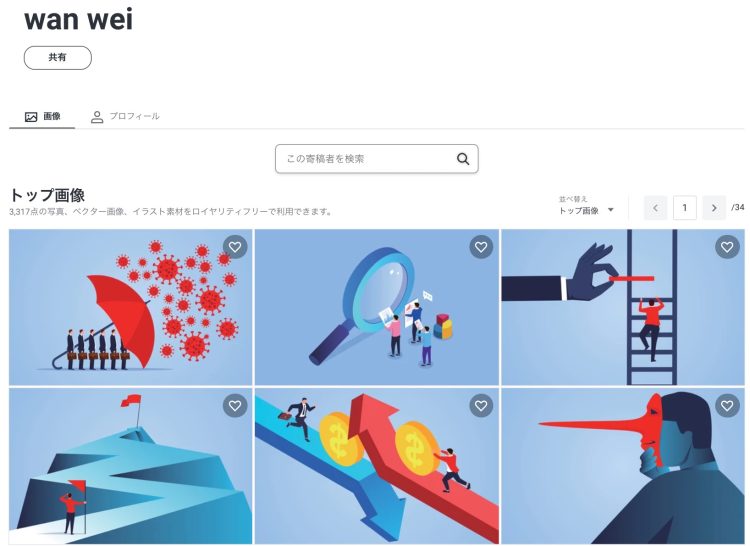 Shutterstockの料金プランと安く使う方法を1800枚利用の私が解説 - michiブログ