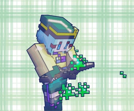 Minecrafter用可愛いアイコン描きます もちもちモブクッションとマイクラスキンココナラ
