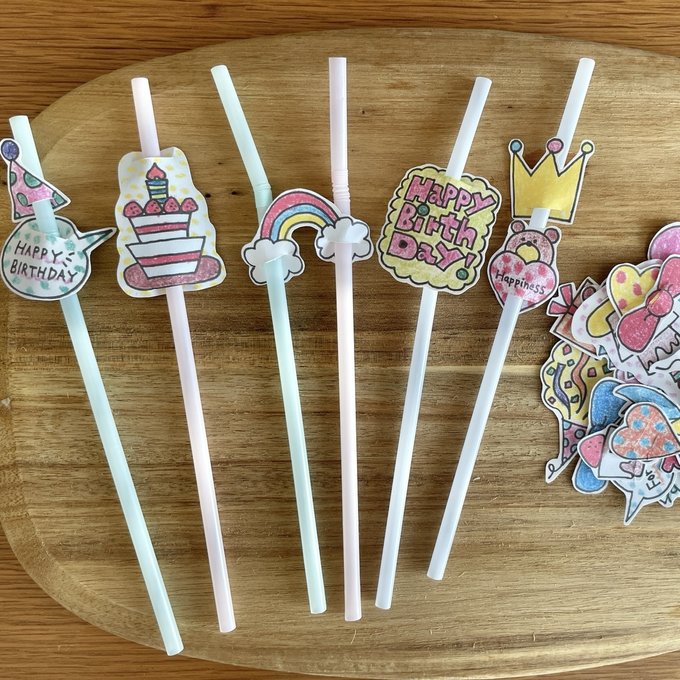 推しストローマーカー 作り方TikTok