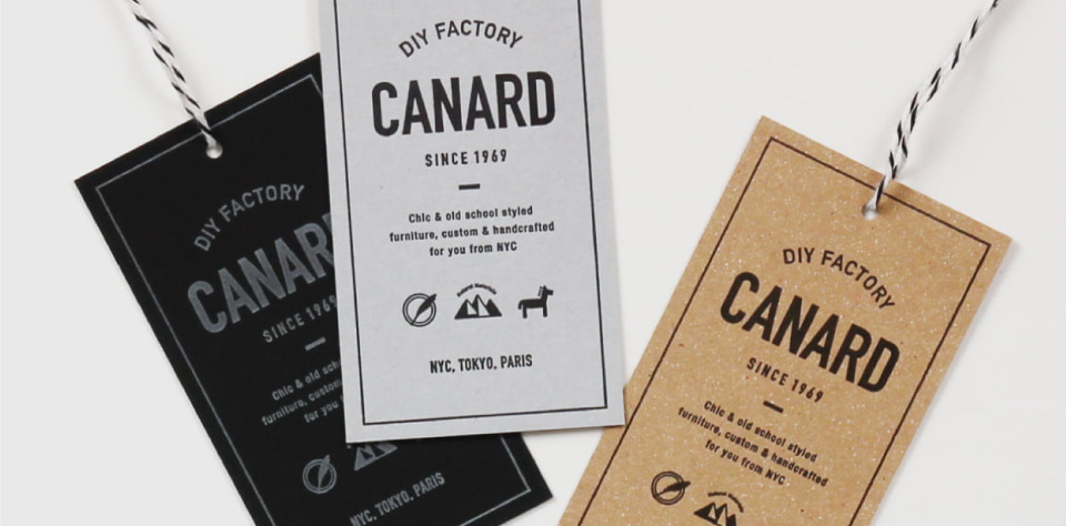 ミニ紙タグ 6種セットYAMAMOTO PAPER