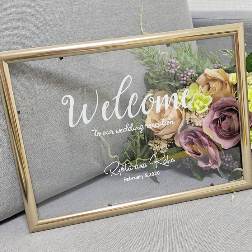 ダイソーwelcomeオブジェをDIY&玄関ニッチ☆秋色にチェンジナチュラルインテリアに憧れて☆日々の出来ごと miyuki's memo