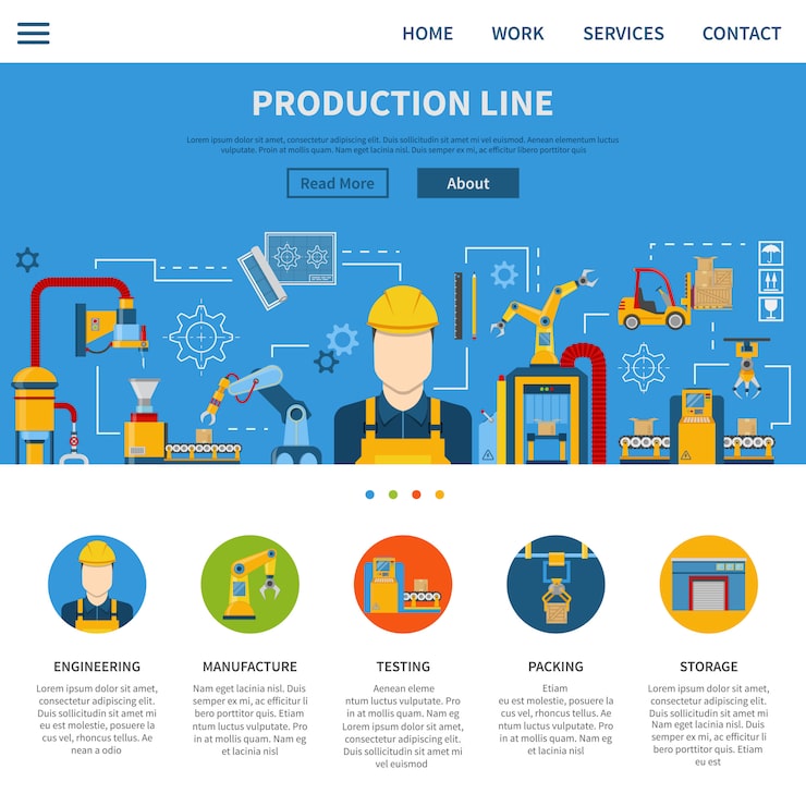 製造工程のベクトル - 無料の高品質ベクトルを Freepik からダウンロードFreepik