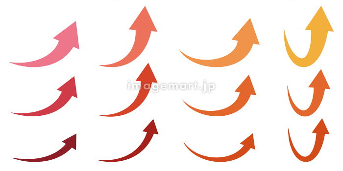 曲がった矢印点線 その２e-bizillust イービズイラスト- システム開発業務に使えるイラスト素材