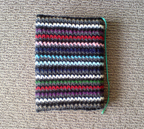 かぎ編みでかわいいブックカバーの作り方