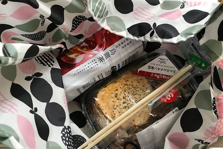 裏地なしで簡単！ナイロン製・折りたたみスリムエコバッグの作り方 – kokka-fabric.com