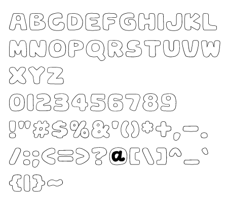 Stitchフリーフォントケンサク