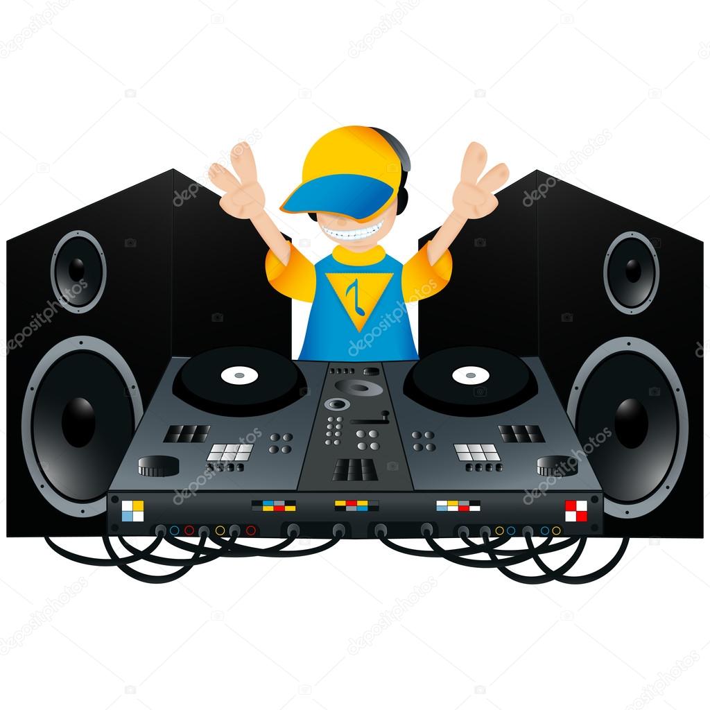 かわいいくろいスピーカーイラスト・フリー素材なら「シンテリ」